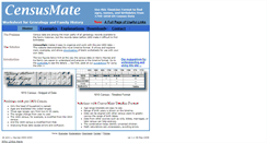 Desktop Screenshot of censusmate.com
